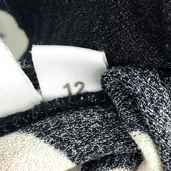 Reformation Floral Vanessa Dress 12 Crew Neck Long Sleeve Side Slit Keyhole Back - Picture 5 of 8